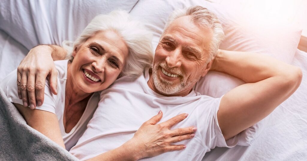 senior couple prevents gray divorce