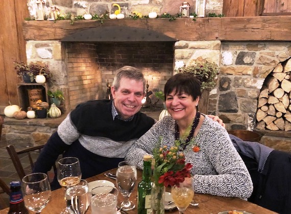 romantic dinner, annmarie & joseph