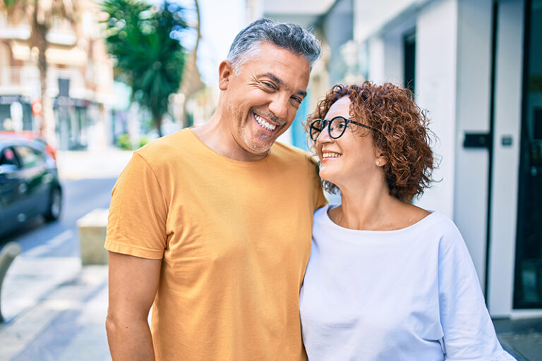 middle age couple